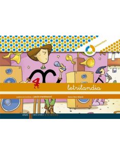 Letrilandia. Cuaderno pauta Montessori 4 Espiral