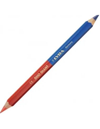Lapiz Bicolor Rojo-Azul Gigante Lyra 6,25 Mm.