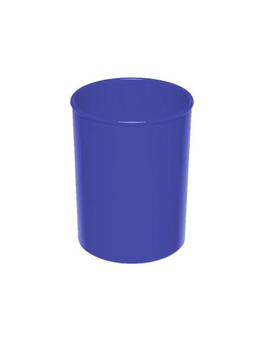 Cubilete Portalapices Faibo Plastico Azul