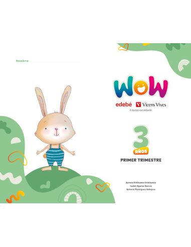 Proyecto Wow 3 Años Carpeta 1 Trimestre
