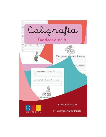 Caligrafía 4 · Pauta Montessori