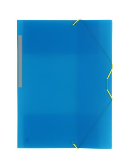 Carpeta solapas gomas colorgraf pp translucido varios colores