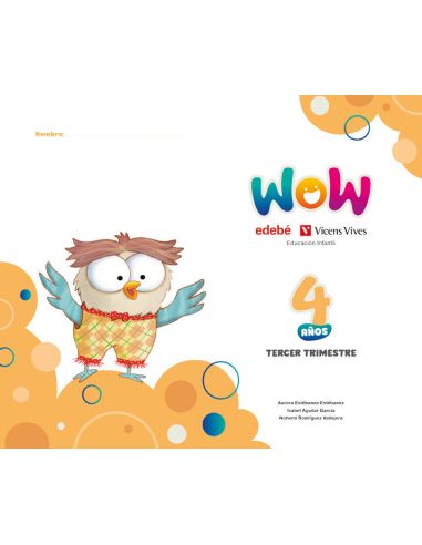 Proyecto Wow 4 Años Carpeta 3 Trimestre