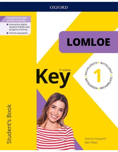 Key To Bachillerato 2Ed 1. Student'S Book. Lomloe Pack