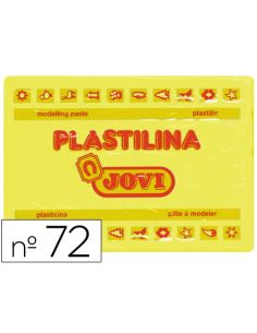Plastilina Jovi 72 Amarillo Claro Unidad Tamaño Grande