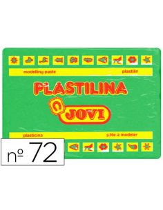 Plastilina Jovi 72 Verde Claro Unidad Tamaño Grande