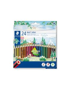 Lapices De Colores Staedtler Upcycled Wood Ecologico 24 Colores En Caja De Carton 2