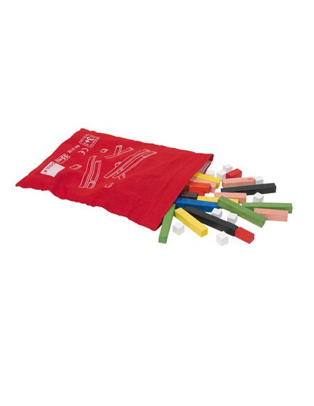 Juego Goula Didactico Regletas En Bolsa 55 Piezas