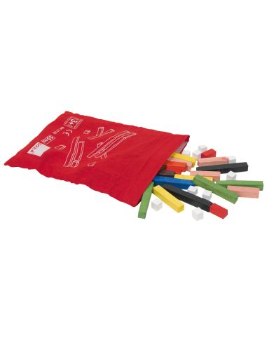 Juego Goula Didactico Regletas En Bolsa 55 Piezas