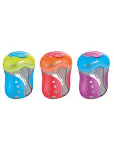 Sacapuntas Color Peps 2 Usos Con Deposito Colores Surtidos
