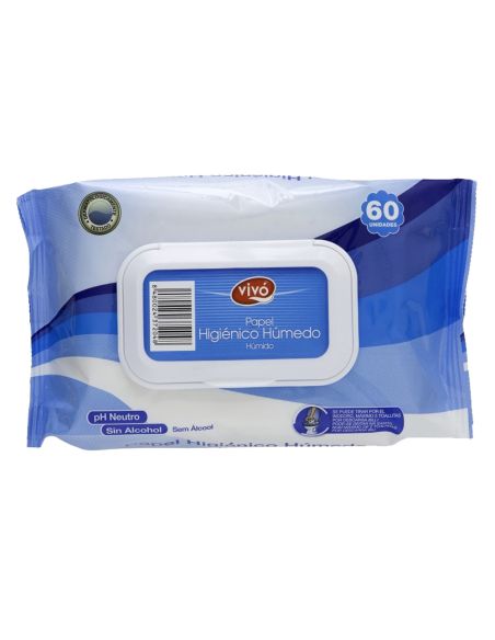 Papel Higienico Humedo Freshness Paquete Con Tapa De 80 Unidades