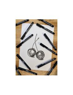 Rotulador Artline Calibrado Micrometrico Negro Illustration Pen Billetera Ek-280W3Iln Resistente Al 2